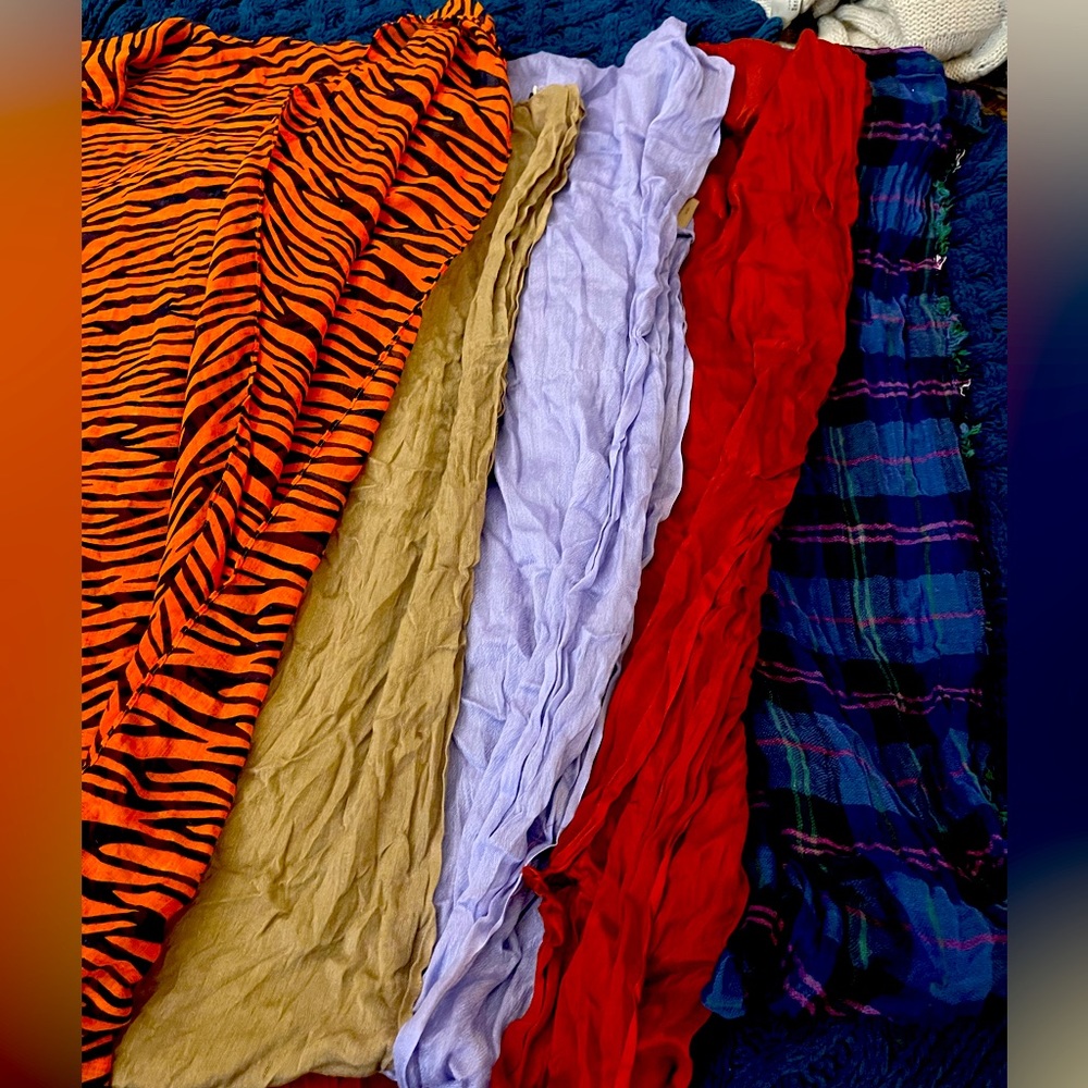 Infinity scarves